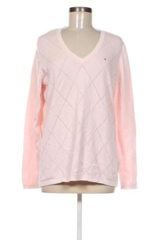 Дамски пуловер Tommy Hilfiger, Размер XL, Цвят Розов, Цена 70,62 лв.