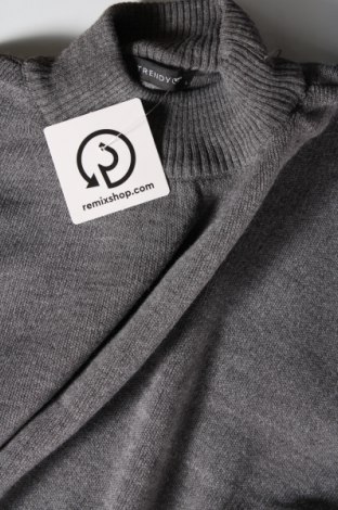 Γυναικείο πουλόβερ Trendyol, Μέγεθος L, Χρώμα Γκρί, Τιμή 14,38 €