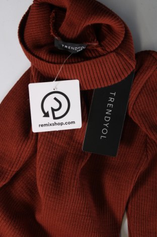Дамски пуловер Trendyol, Размер S, Цвят Червен, Цена 27,90 лв.