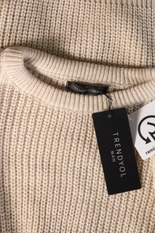 Дамски пуловер Trendyol, Размер S, Цвят Бежов, Цена 41,85 лв.
