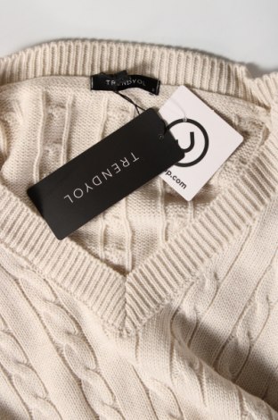 Γυναικείο πουλόβερ Trendyol, Μέγεθος S, Χρώμα Λευκό, Τιμή 14,38 €
