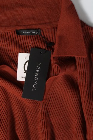 Дамски пуловер Trendyol, Размер S, Цвят Кафяв, Цена 23,25 лв.