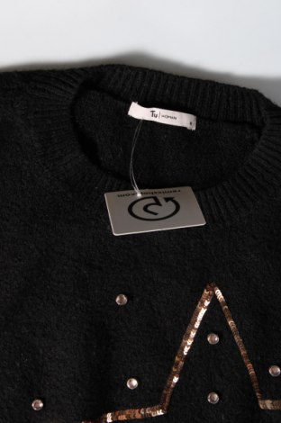 Дамски пуловер Tu, Размер XL, Цвят Черен, Цена 13,92 лв.