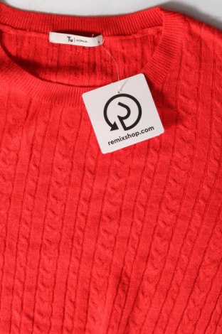 Дамски пуловер Tu, Размер M, Цвят Червен, Цена 29,00 лв.