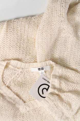Γυναικείο πουλόβερ Uniqlo, Μέγεθος S, Χρώμα Εκρού, Τιμή 3,80 €