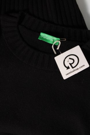 Γυναικείο πουλόβερ United Colors Of Benetton, Μέγεθος XL, Χρώμα Μαύρο, Τιμή 47,94 €