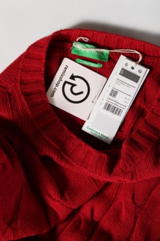 Γυναικείο πουλόβερ United Colors Of Benetton, Μέγεθος S, Χρώμα Κόκκινο, Τιμή 47,94 €