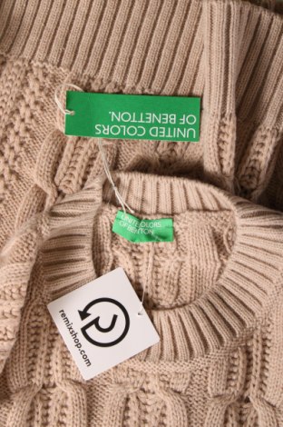 Дамски пуловер United Colors Of Benetton, Размер S, Цвят Кафяв, Цена 37,20 лв.