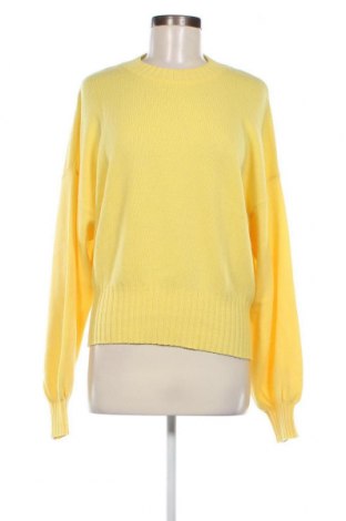 Дамски пуловер United Colors Of Benetton, Размер XL, Цвят Жълт, Цена 93,00 лв.
