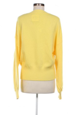 Γυναικείο πουλόβερ United Colors Of Benetton, Μέγεθος XL, Χρώμα Κίτρινο, Τιμή 19,18 €