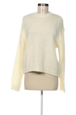 Γυναικείο πουλόβερ United Colors Of Benetton, Μέγεθος S, Χρώμα Λευκό, Τιμή 21,57 €