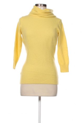 Дамски пуловер United Colors Of Benetton, Размер M, Цвят Жълт, Цена 18,45 лв.