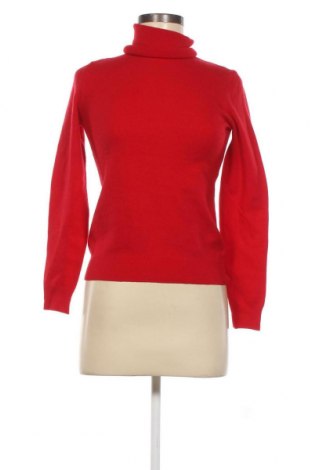 Дамски пуловер United Colors Of Benetton, Размер S, Цвят Червен, Цена 41,00 лв.