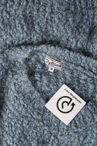 Дамски пуловер Up 2 Fashion, Размер M, Цвят Син, Цена 10,73 лв.