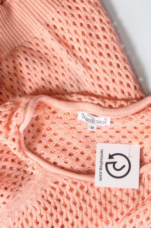 Дамски пуловер Up 2 Fashion, Размер M, Цвят Оранжев, Цена 7,25 лв.