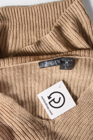 Дамски пуловер Up 2 Fashion, Размер M, Цвят Бежов, Цена 8,70 лв.