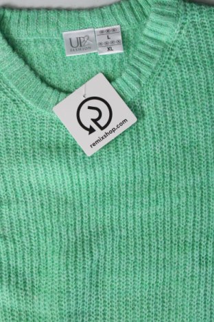 Damski sweter Up 2 Fashion, Rozmiar L, Kolor Zielony, Cena 46,38 zł