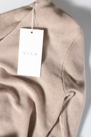 Дамски пуловер VILA, Размер M, Цвят Бежов, Цена 27,90 лв.