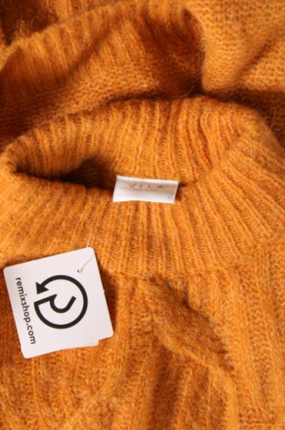 Дамски пуловер VILA, Размер S, Цвят Жълт, Цена 12,15 лв.