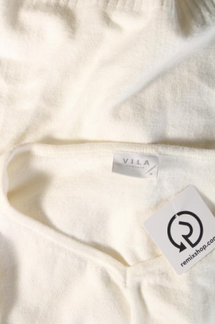 Damenpullover VILA, Größe M, Farbe Weiß, Preis 5,45 €