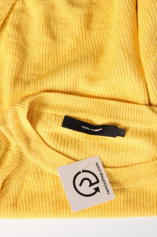 Дамски пуловер Vero Moda, Размер L, Цвят Жълт, Цена 8,10 лв.