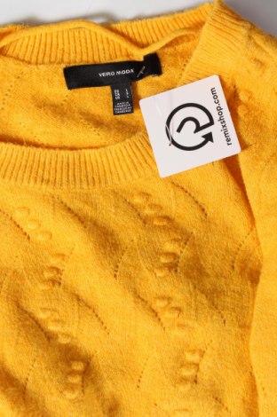 Дамски пуловер Vero Moda, Размер L, Цвят Жълт, Цена 9,45 лв.