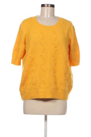 Дамски пуловер Vero Moda, Размер L, Цвят Жълт, Цена 13,50 лв.