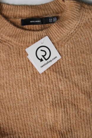 Дамски пуловер Vero Moda, Размер XS, Цвят Кафяв, Цена 9,45 лв.