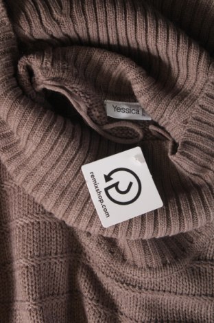 Дамски пуловер Yessica, Размер XS, Цвят Кафяв, Цена 8,70 лв.