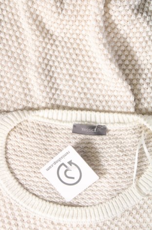 Дамски пуловер Yessica, Размер L, Цвят Бежов, Цена 10,15 лв.