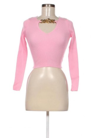 Дамски пуловер Yu & Me, Размер S, Цвят Розов, Цена 15,66 лв.