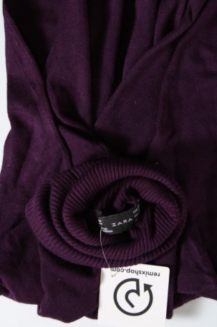 Damski sweter Zara, Rozmiar S, Kolor Fioletowy, Cena 33,98 zł