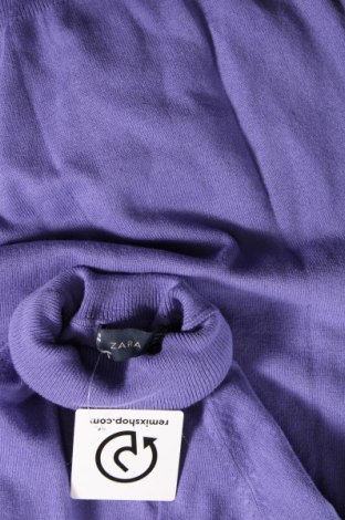 Pulover de femei Zara, Mărime M, Culoare Mov, Preț 69,82 Lei