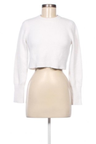 Дамски пуловер Zara, Размер M, Цвят Бял, Цена 27,00 лв.