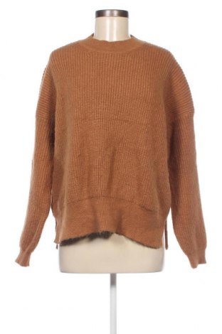 Дамски пуловер Zara, Размер S, Цвят Кафяв, Цена 13,50 лв.