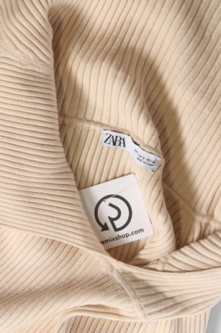 Damenpullover Zara, Größe S, Farbe Ecru, Preis 18,79 €