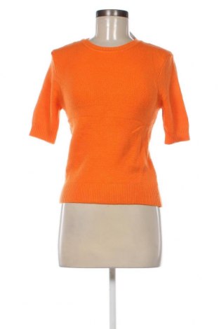 Дамски пуловер Zara, Размер L, Цвят Оранжев, Цена 13,50 лв.