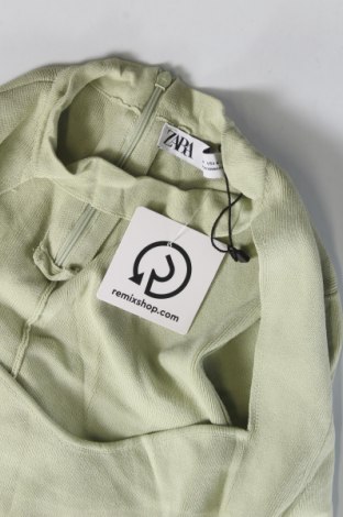 Pulover de femei Zara, Mărime M, Culoare Verde, Preț 26,65 Lei