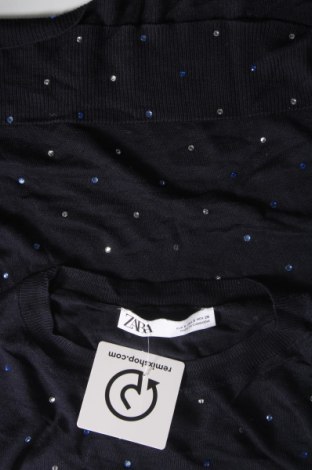 Dámský svetr Zara, Velikost S, Barva Modrá, Cena  151,00 Kč