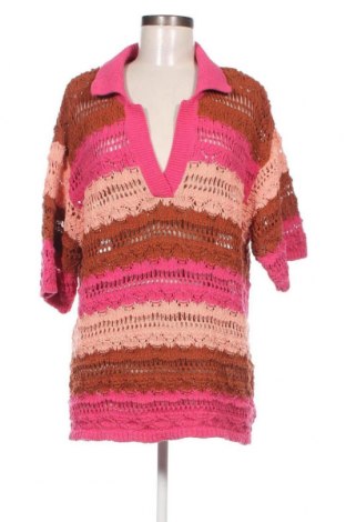Дамски пуловер Zara, Размер L, Цвят Многоцветен, Цена 62,00 лв.