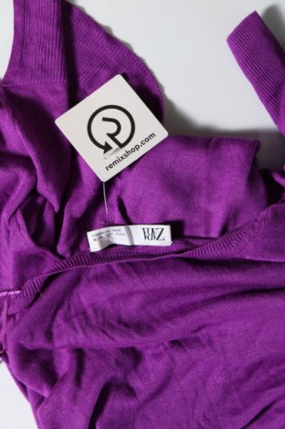 Damenpullover Zara, Größe L, Farbe Lila, Preis 18,79 €