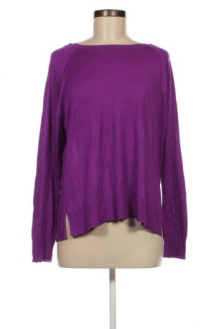 Дамски пуловер Zara, Размер L, Цвят Лилав, Цена 13,50 лв.