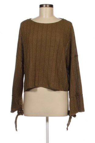 Дамски пуловер Zara, Размер M, Цвят Зелен, Цена 6,21 лв.