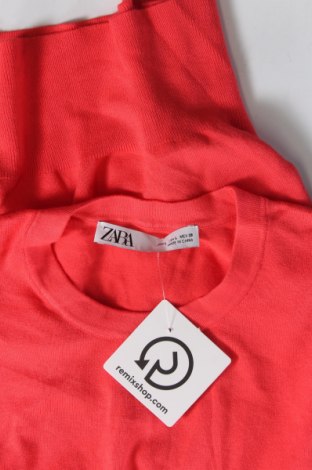 Γυναικείο πουλόβερ Zara, Μέγεθος L, Χρώμα Κόκκινο, Τιμή 5,85 €