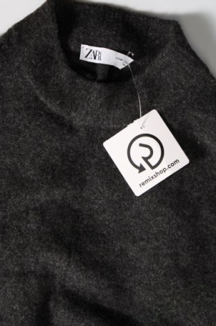Дамски пуловер Zara, Размер M, Цвят Сив, Цена 14,61 лв.