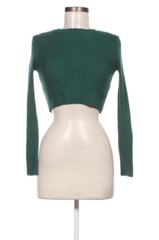 Pulover de femei Zara, Mărime M, Culoare Verde, Preț 101,98 Lei