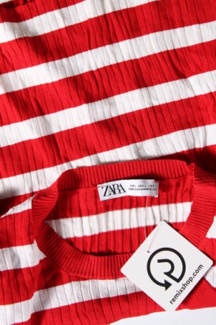 Дамски пуловер Zara, Размер L, Цвят Многоцветен, Цена 27,00 лв.