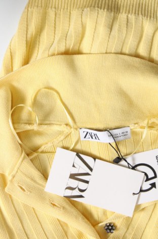 Pulover de femei Zara, Mărime L, Culoare Galben, Preț 94,80 Lei