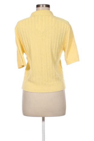 Дамски пуловер Zara, Размер L, Цвят Жълт, Цена 37,16 лв.