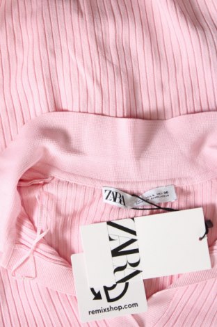 Дамски пуловер Zara, Размер L, Цвят Розов, Цена 37,16 лв.